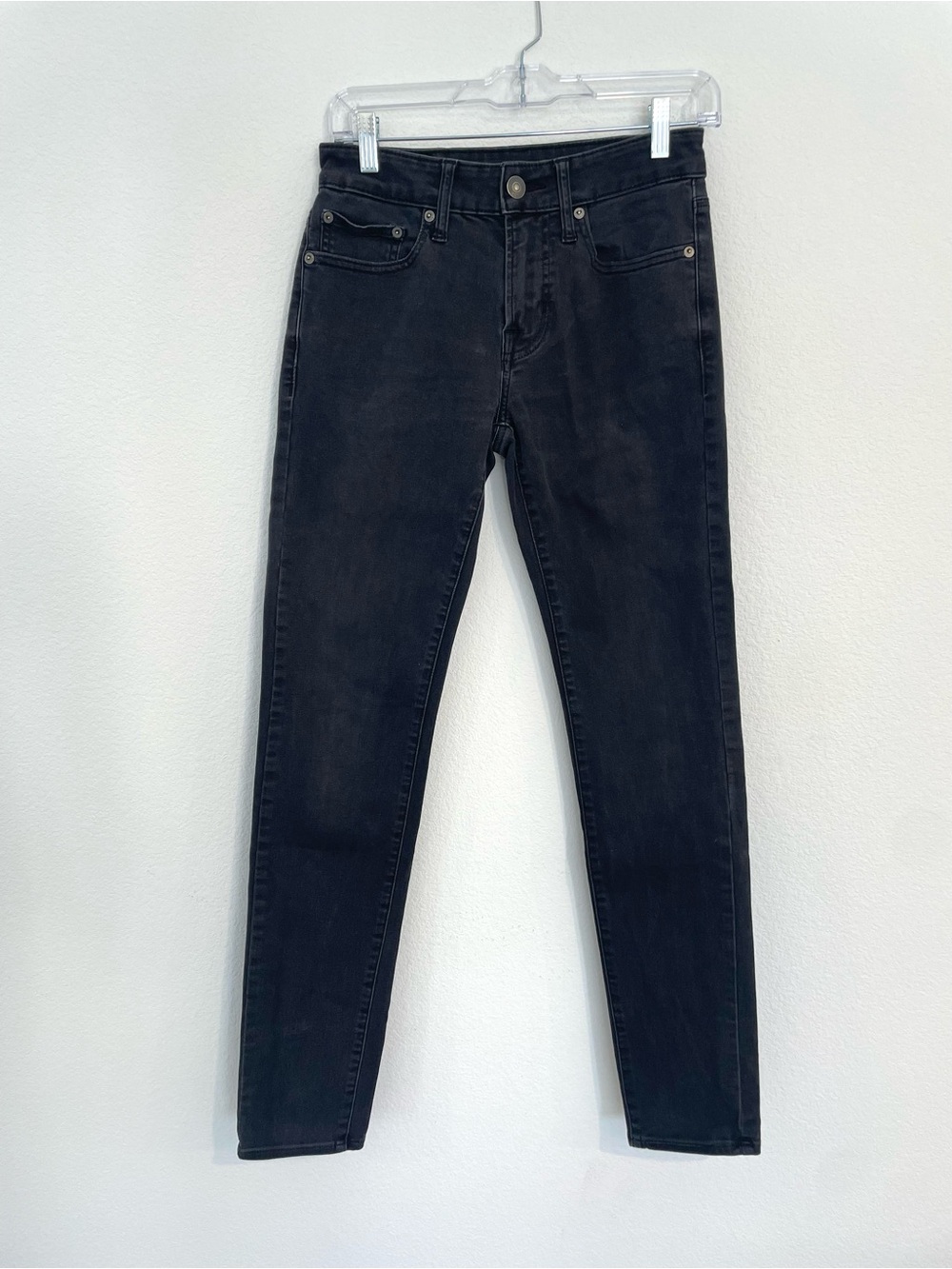 American Eagle Men's 29x32 Black Skinny Jeans